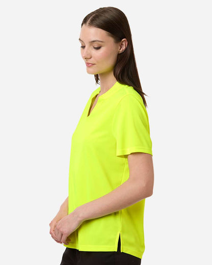 CORE365 Women's Nova Performance Pique Polo CE108W #colormdl_Safety Yellow