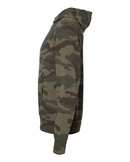 Independent Trading Co. Unisex Lightweight Hooded Sweatshirt AFX90UN #color_Forest Camo