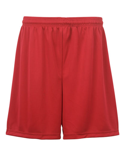 C2 Sport Youth Performance Shorts 5229 #color_Red