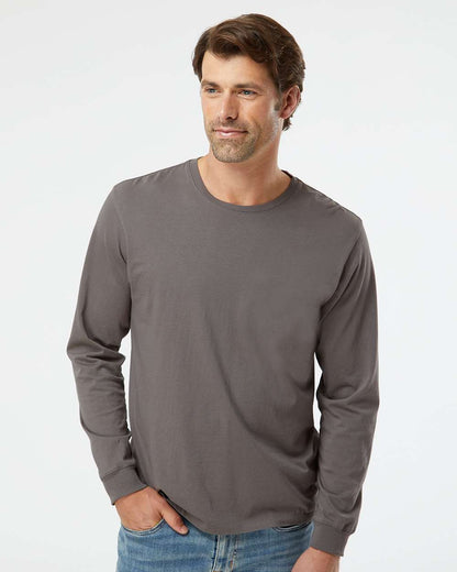 SoftShirts Unisex Organic Long Sleeve T-Shirt 420 #colormdl_Graphite