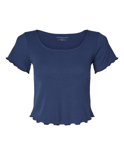 Boxercraft Women's Baby Rib T-Shirt BW2403 #color_Navy