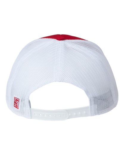The Game Everyday Trucker Cap GB452E #color_Red/ White