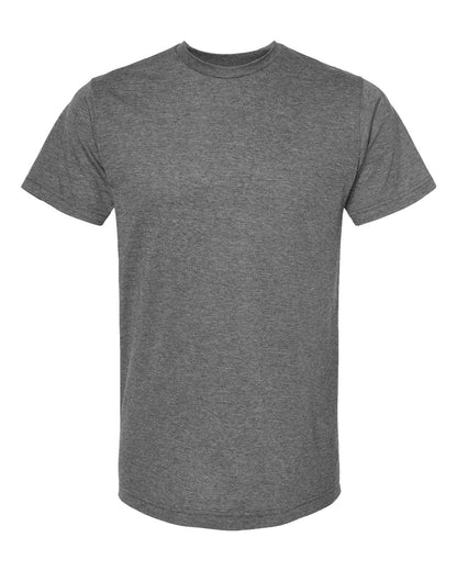 Tultex Poly-Rich T-Shirt 241 #color_Heather Charcoal