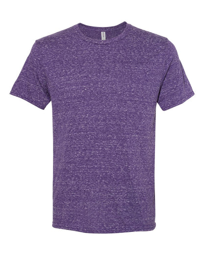 JERZEES Unisex Snow Heather Jersey T-Shirt 88MR #color_Purple