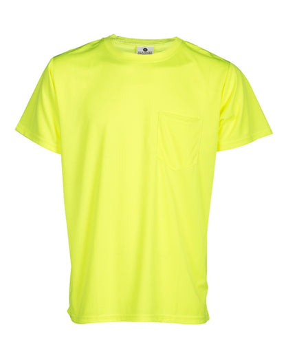 Kishigo Unisex T-Shirt 9124-9125 #color_Lime