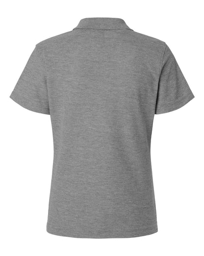 AllPro Women's Pique Polo 62800L #color_Heather Granite