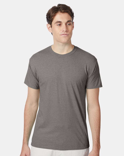 Hanes Perfect-T Triblend T-Shirt 42TB #colormdl_Stone Grey Heather