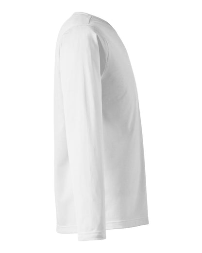 Harriton Unisex Charge Snag and Soil Protect Long Sleeve T-Shirt M118L #color_White