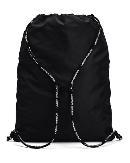 Under Armour Undeniable Drawstring Backpack 1369220 #color_Black/ M Silver