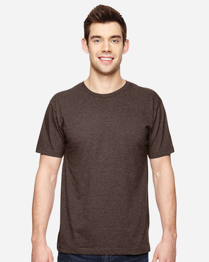 LAT Unisex Fine Jersey Tee 6901 #colormdl_Vintage Chocolate