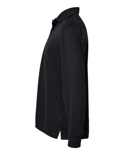 Paragon Men's Prescott Long Sleeve Polo 110 #color_Black