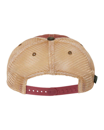 LEGACY Old Favorite Trucker Cap OFA #color_Cardinal/ Black/ Khaki