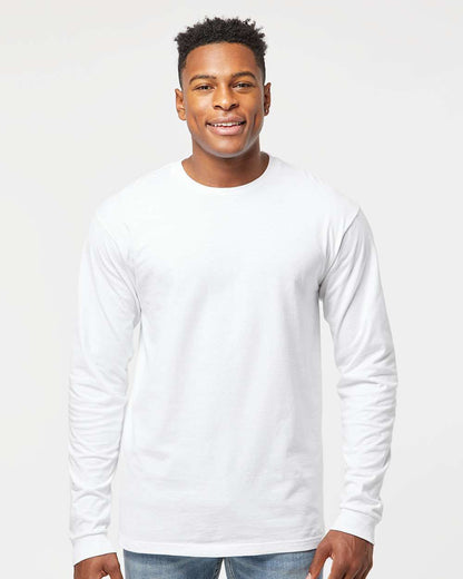 Tultex Heavyweight Jersey Long Sleeve T-Shirt 291 #colormdl_White