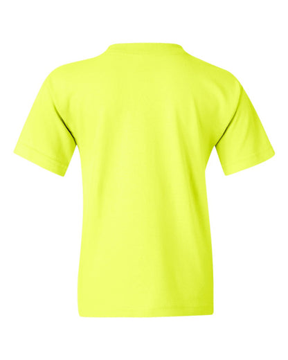 Gildan Youth Heavy Cotton™ T-Shirt 5000B #color_Safety Green