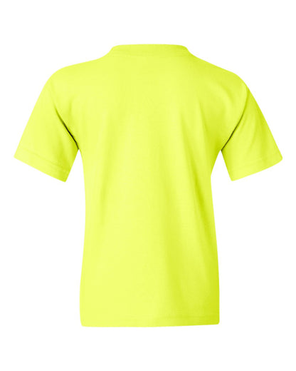 Gildan Heavy Cotton™ Youth T-Shirt 5000B #color_Safety Green