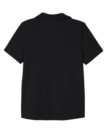CORE365 Women's Market Snag Protect Mesh Polo CE104W #color_Black