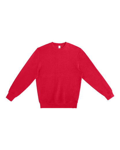 Lane Seven Unisex Premium Crewneck Sweatshirt LS14004 #color_Cardinal