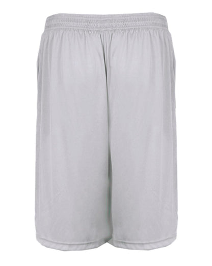 Badger Pocketed 7" Shorts 4127 #color_Silver