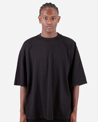 Shaka Wear Unisex Garment-Dyed Drop-Shoulder T-Shirt SHGDD #colormdl_Black
