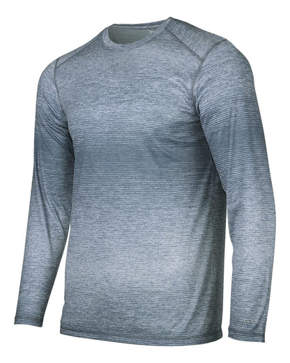 Paragon Men's Mirage Performance Long Sleeve T-Shirt 234 #color_Steel