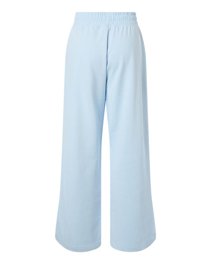 American Apparel Women's French Terry Wide Leg Pants FTP00 #color_Powder Blue