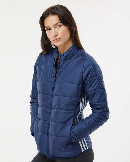 Adidas Women's Puffer Jacket A571 #colormdl_Team Navy Blue