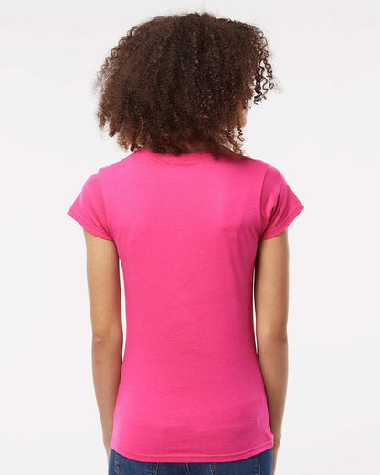 Gildan Women's Softstyle® T-Shirt 64000L #colormdl_Heliconia