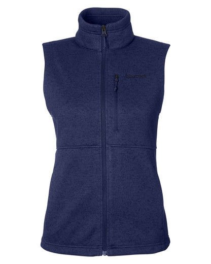 Marmot Women's Dropline Vest M13225 #color_Arctic Navy