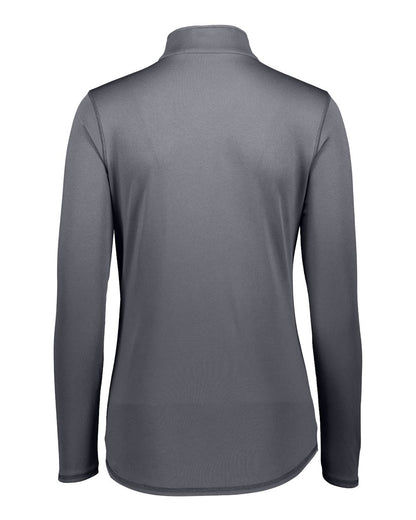 Augusta Sportswear Women's Attain Color Secure® Performance Quarter-Zip Pullover 2787 #color_Graphite