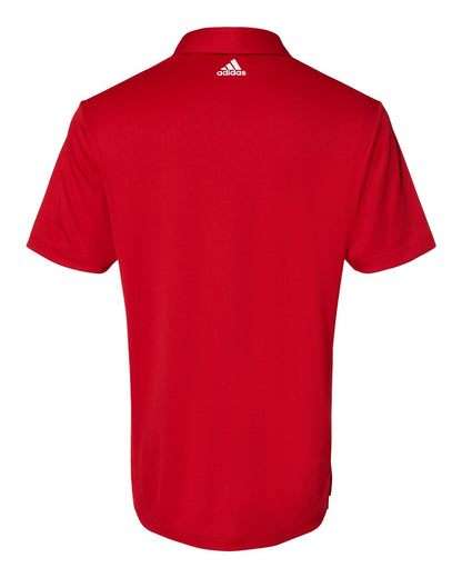 Adidas Floating 3-Stripes Polo A480 #color_Team Power Red/ White