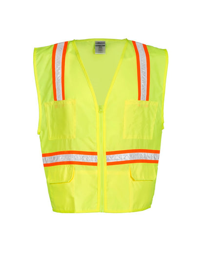Kishigo Unisex Multi-Pocket Surveyors Vest 1091 Kishigo Unisex Multi-Pocket Surveyors Vest 1091