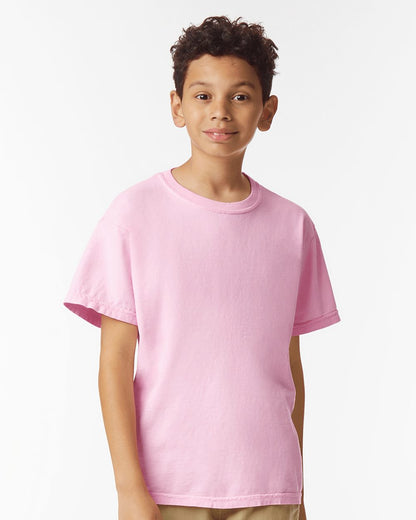 Comfort Colors Youth Garment-Dyed Heavyweight T-Shirt 9018 Comfort Colors Youth Garment-Dyed Heavyweight T-Shirt 9018