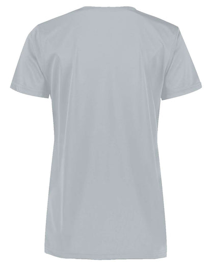 Holloway Women's Momentum V-Neck T-Shirt 222820 #color_Silver
