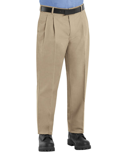 Red Kap Men's Pleated Twill Slacks PT38 Red Kap Men's Pleated Twill Slacks PT38