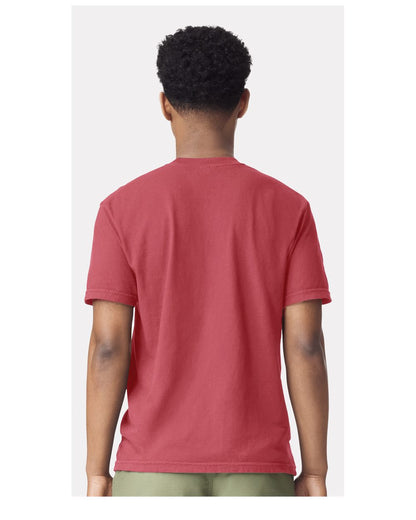 Comfort Colors Unisex Garment-Dyed Heavyweight T-Shirt 1717 #colormdl_Chili