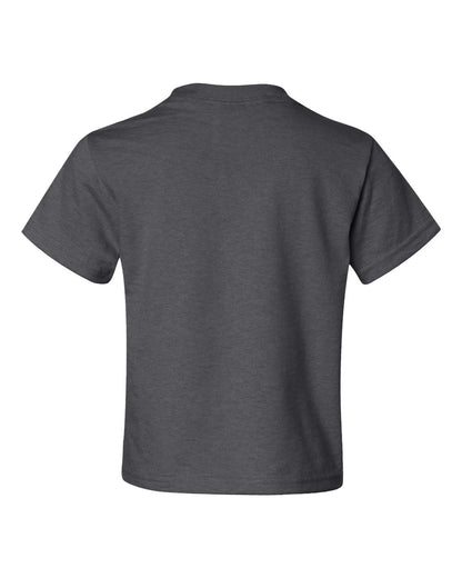 JERZEES Youth Dri-Power® 50/50 T-Shirt 29BR #color_Charcoal Grey