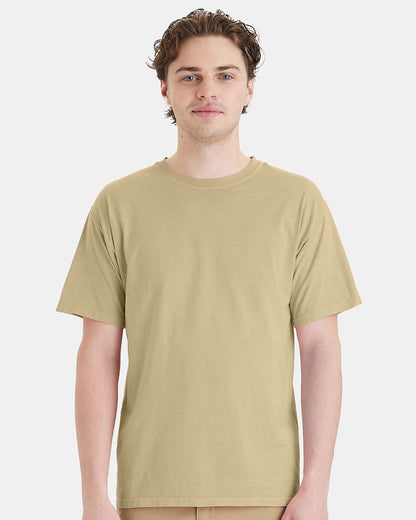 ComfortWash by Hanes Botanical Dyed T-Shirt GDH11B #colormdl_Botanical Pomegranate Rind