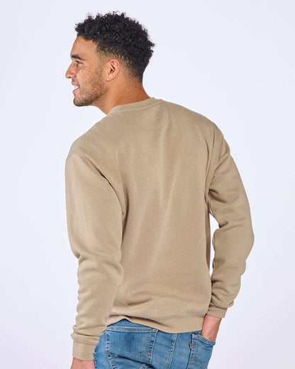 Boxercraft Fleece Crew Pullover BM5101 #colormdl_Latte