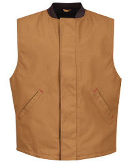 Red Kap Men's Blended Duck Insulated Vest VD22 Red Kap Men's Blended Duck Insulated Vest VD22