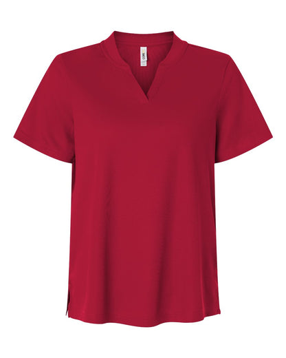 CORE365 Women's Nova Performance Pique Polo CE108W #color_Classic Red