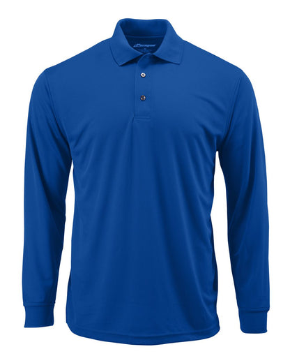 Paragon Men's Prescott Long Sleeve Polo 110 #color_Royal