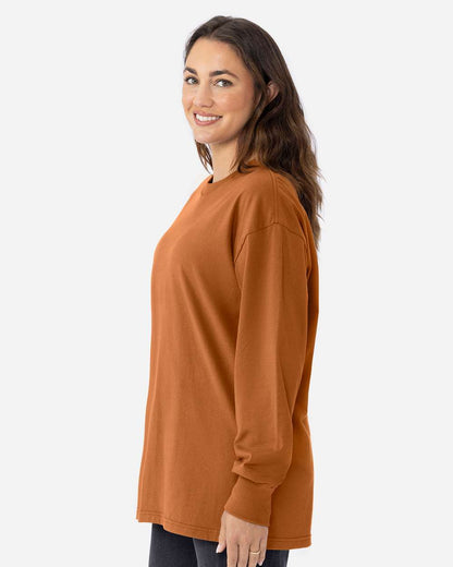 Next Level Unisex Heavyweight Long Sleeve T-Shirt 7211 #colormdl_Clay