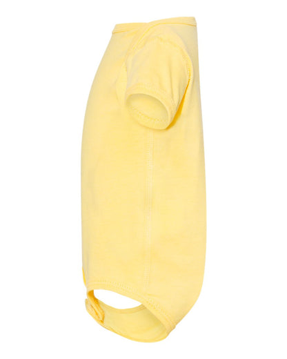 Rabbit Skins Infant Fine Jersey Bodysuit 4424 #color_Butter