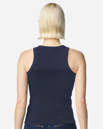 American Apparel Women's Baby Rib Tank BR2101 #colormdl_Navy