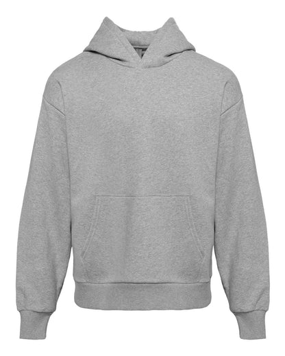 Next Level Unisex Heavyweight Fleece Hoodie Sweatshirt 9307 #color_Heather Grey