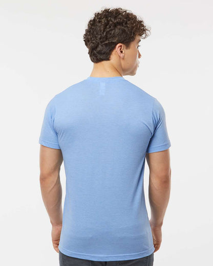 Tultex Poly-Rich T-Shirt 241 #colormdl_Heather Athletic Blue