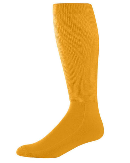 Augusta Sportswear Wicking Athletic Socks 6085 #color_Gold