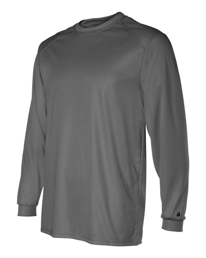 Badger B-Core Long Sleeve T-Shirt 4104 #color_Graphite