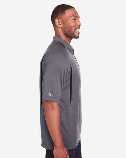 Holloway Men's Two-Tone Avenger Polo 222530 #colormdl_Graphite/ Black