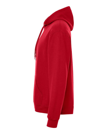 JERZEES Unisex Ultimate CVC Hooded Sweatshirt IC49MR #color_True Red